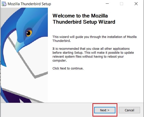 Installer Welcome Windows