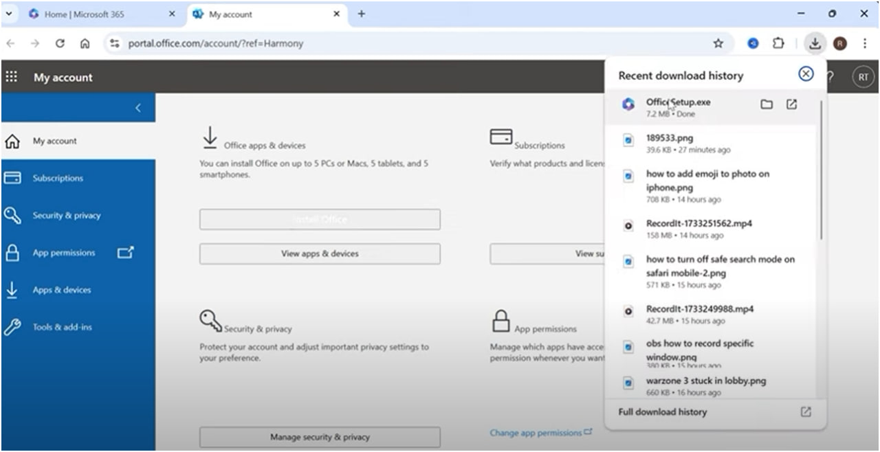 Run Office Installer